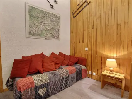 Bel appartement calme, rénové, balcon, 3 chambres, WiFi, Plagne Villages - Photo 9