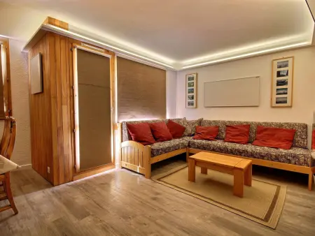 Bel appartement calme, rénové, balcon, 3 chambres, WiFi, Plagne Villages - Photo 10