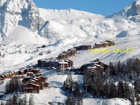 Bel appartement calme, rénové, balcon, 3 chambres, WiFi, Plagne Villages - Photo 12