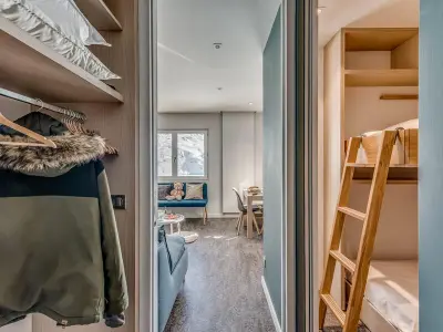 Appartement à Tignes, Premium T2 pour 4 à Tignes avec vue lac, équipements inclus - L890846