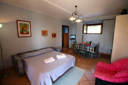 Azzurro, Ferme à Casperia avec piscine et vue - Photo 16