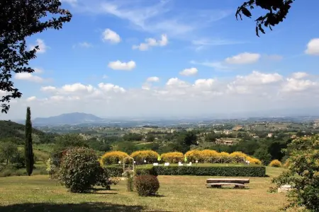 Azzurro, Ferme à Casperia avec piscine et vue - Photo 35