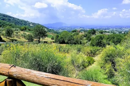 Azzurro, Ferme à Casperia avec piscine et vue - Photo 36