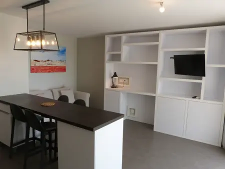 Appartement luxe 4 pers, bord de mer, balcon, piscine, animaux admis, parking, WiFi - Photo 2