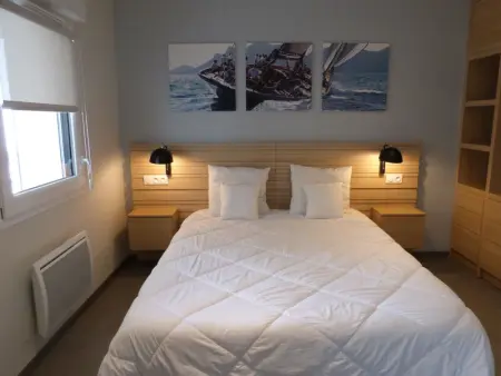 Appartement luxe 4 pers, bord de mer, balcon, piscine, animaux admis, parking, WiFi - Photo 6