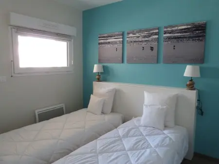 Appartement en bord de mer, 2 chambres, piscine, parking, animaux admis - Photo 11