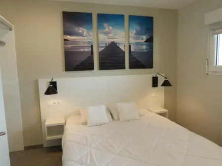 Appartement 2-6 pers, 2 ch, balcon, piscine, accès plage, parking - Photo 5