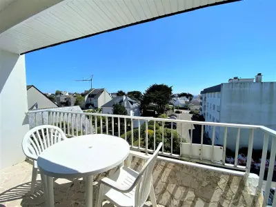 Appartement à Quiberon, Appartement 2 pièces à Quiberon - 56m², proche plage, balcon avec aperçu mer, parking inclus - L891466