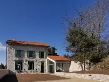 Gite à Vielprat,Gîte confort en pleine nature, rando et vélo, 2 chambres, véranda, espace clos, animaux bienvenus FR-1-582-337 N°841468