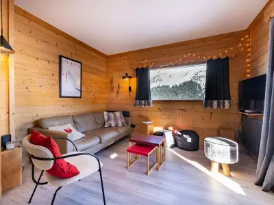 Appartement à Les Allues, Condo Méribel Mottaret - Ski aux pieds, 3 chambres, 8 pers, WIFI - N°891553