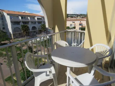 Appartement à Sète, Studio à Sète avec terrasse, cuisine équipée et vue marina - L891560