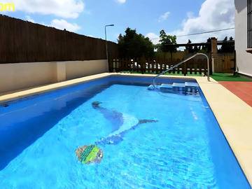 Chalet con piscina privada solo familias y parejas, Villa 8 personnes à Conil de la Frontera 864465