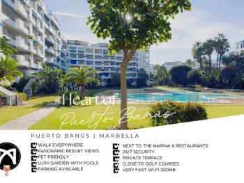 Appartamento a Puerto Banús,Élégant Appartement à Puerto Banus: Terrasse Privée, 4 Piscines, Proche Plage et Marina ES-168-20 N°892276