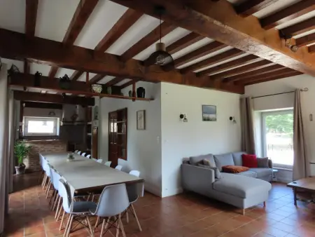 Maison familiale avec cheminée et grand jardin à Pontorson - Photo 3