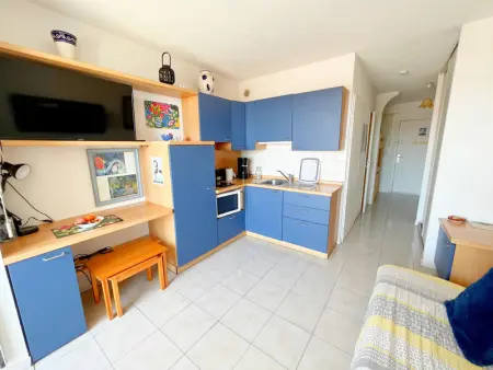 Studio cabine avec piscine à Sète, Appartement 4 personnes à Sète - Photo 1