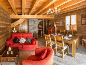 Chalet à Saint Michel de Chaillol,Chalet 6 pers avec SPA, terrasse plein sud à Saint-Michel-de-Chaillol FR-1-393-22 N°843095