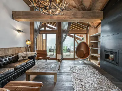 Appartement à Courchevel, Duplex Charmant Près des Pistes avec Hammam et Cheminée à Courchevel Le Praz - L892644