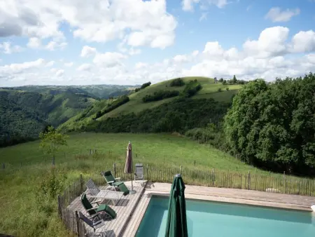 Gite Les Corbieres, Maison 12 personnes à Cassaniouze - Photo 28