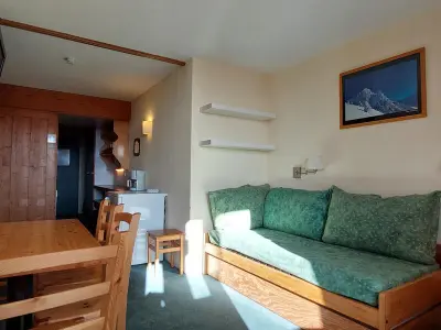 Appartement à Les Arcs 1800, Studio 4 pers, Arc 1800, skis aux pieds, proche commerces, animaux admis - L962248