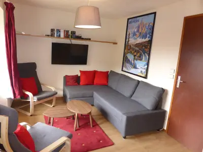 Appartement à Les Houches, Appartement cosy 2 pièces, 4 pers., centre Les Houches avec garage - L892731