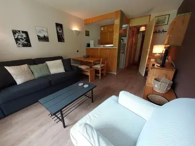 Appartement à Valmorel, Charmant 2P à Valmorel, balcon, proche pistes, animaux ok - L958867