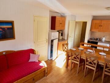 Location Appartement à Valfréjus,beau 8 pers centre et au calme  petite residence FR-1-468-76 N°892821