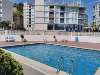 Appartement à Peniscola, Appartement en Bord de Mer avec Piscine - 1 Chambre à Peníscola, Proche Vieille Ville - L893038