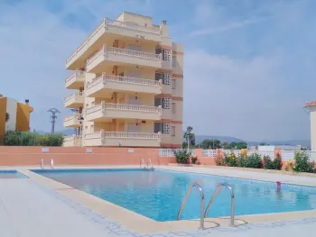 Apartamento en Peniscola,Appartement Alpen1 Voramar à Peníscola: 2 Chambres, Terrasse, Proche Plage, Piscine, Parking Inclus ES-150-431 N°893066