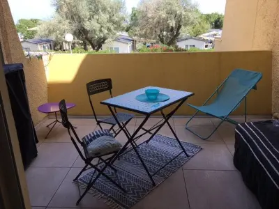 Appartement à Marseillan Plage, Studio Grand Confort, 4 Couchages, Accès Direct Plage - L893157