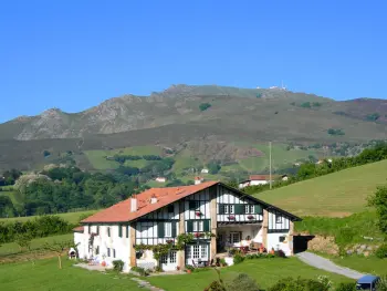 Apartamento en Sare,Gîte Authentique dans Ferme Basque avec Terrasse, Jardin et Wifi à Sare FR-1-384-503 N°843923