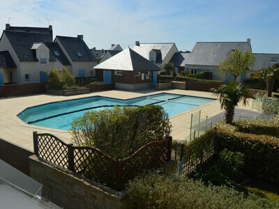 Location Maison à Batz sur Mer,Maison entre  plage et commerces à pied dans résidence avec piscine - N°843940