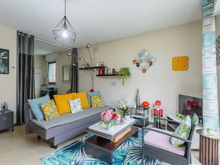 Bel Apt Moderne, 1 Chambre, Balcon, Ascenseur, Parking, Proche Commerces, 10 min Plages - Photo 3