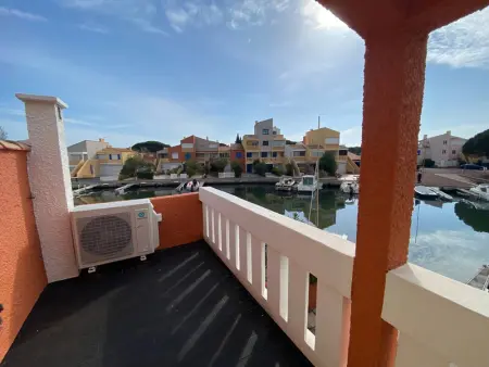 Marina 5P avec piscine et terrasses, 4 chambres, clim, parking, proche plage et commerces, Port Barcarès - Photo 21
