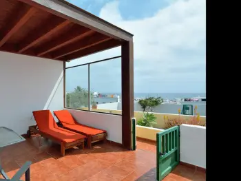 Wohnung in Punta Mujeres,Appartement avec terrasse privée, parking gratuit et vue mer à Punta Mujeres ES-163-45 N°893475