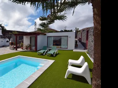 Gîte in La Vegueta,Villa Nelida avec Piscine Privée - Havre de Paix à Tinajo, Lanzarote ES-163-46 N°844440