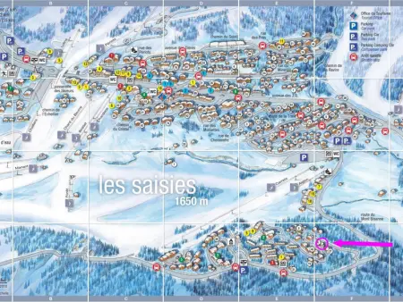 Les Saisies - Bel appartement 2 pièces, 6/7 pers, balcon exposé, tout équipé - Photo 17