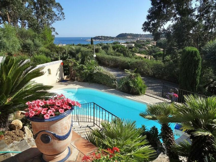 Très belle villa provençale avec vue mer, Location Villa in Cavalaire sur Mer - Foto 4 / 32