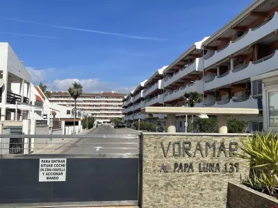 Appartement à Peniscola, Studio Alpen1 Voramar pour 4 personnes avec piscine à 150 m de la plage à Peñíscola - L893692