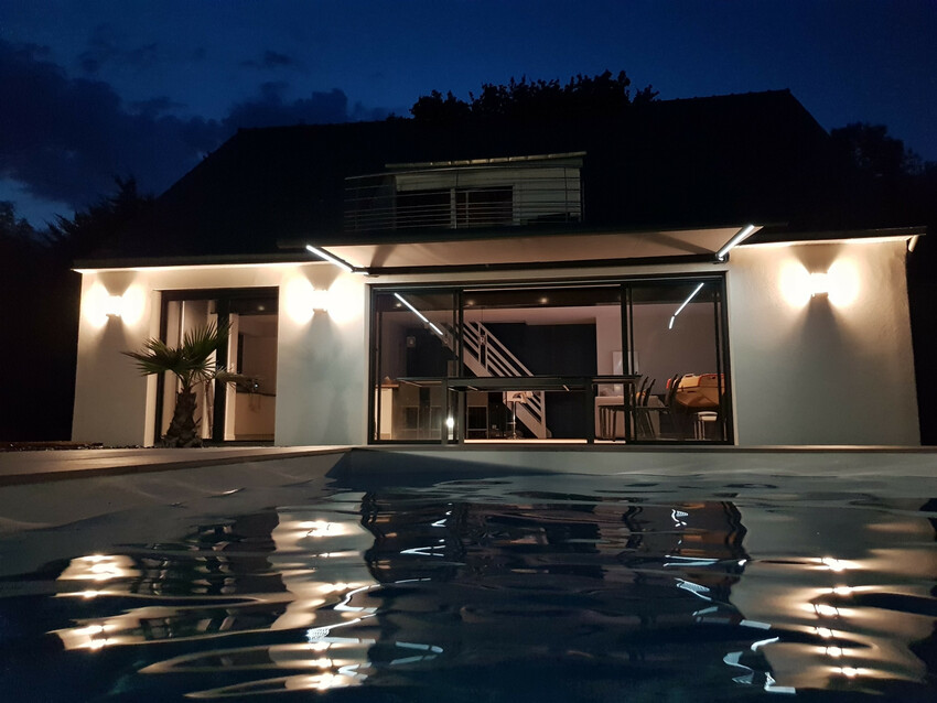 Maison rénovée avec piscine chauffée au coeur de la Presqu'île de Rhuys - Wi-Fi, Location Casa a Sarzeau - Foto 1 / 35