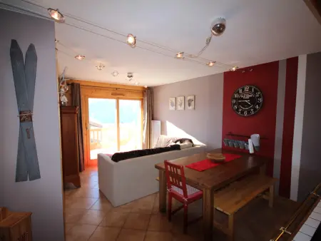 Les Saisies: 3 pièces cosy, 2 sdb, balcon, parking, 6 pers - Photo 6