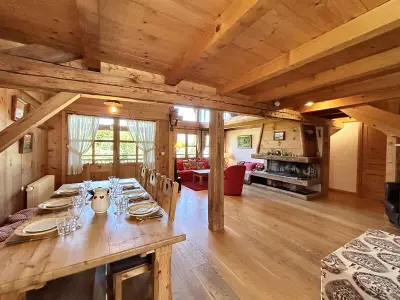 Appartement à Megève, Appartement familial rénové, 100m des pistes, 6 couchages, Megève - L953704