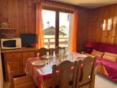 Appartement à Saint Gervais les Bains, Appartement 2 pièces avec coin nuit, 4-6 pers, près du centre, animaux admis - L893820