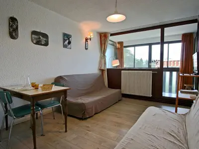 Appartement à Chamrousse, Studio lumineux avec loggia, proche des pistes et commerces à Chamrousse - L954442