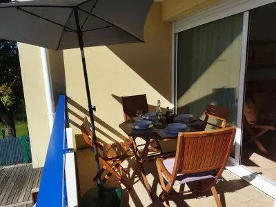 Appartement à Vieux Boucau les Bains, Appartement T2 Cabine au calme, idéal famille/amis, proche plage, parking privé, terrasse. - L894003