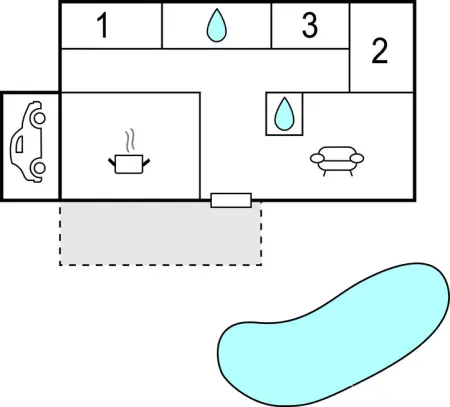 Location Maison 6 personnes à Montaren et St Mediers - Photo 29