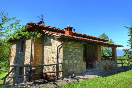 Bellavista Primo, Chaleureuse maison de vacances à Ortignano avec piscine - Photo 6