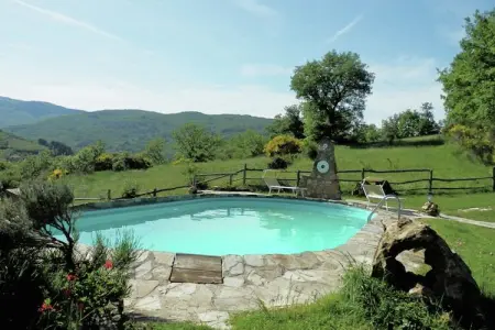 Bellavista Primo, Chaleureuse maison de vacances à Ortignano avec piscine - Photo 7