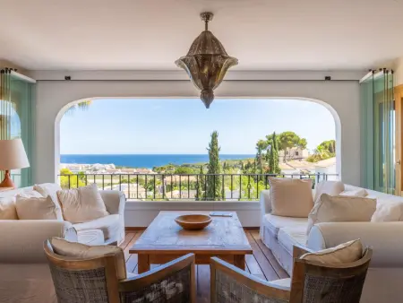 Villa à Moraira, Villa de luxe à Moraira avec piscine privée chauffée, Wi-Fi et parking - L846888