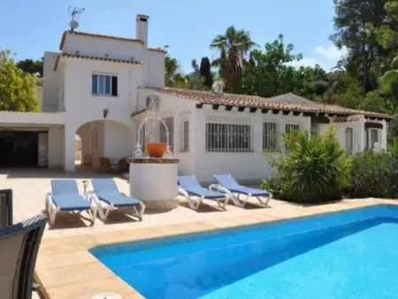 Villa à Moravit, Villa confortable à Moraira avec piscine privée, proche plage et activités pour 8 pers. - L846894