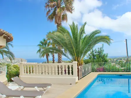 Villa à Moravit, Villa intime avec piscine privée, WiFi et parking à Moraira - L846899